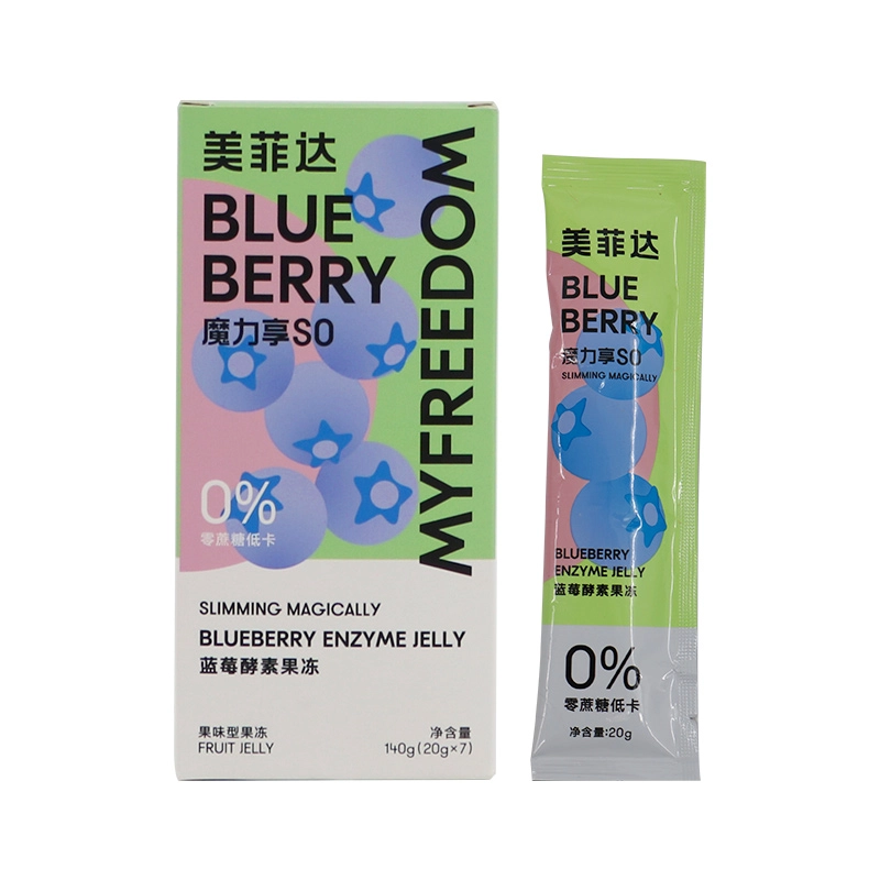 美菲达魔力享SO蓝莓酵素果冻