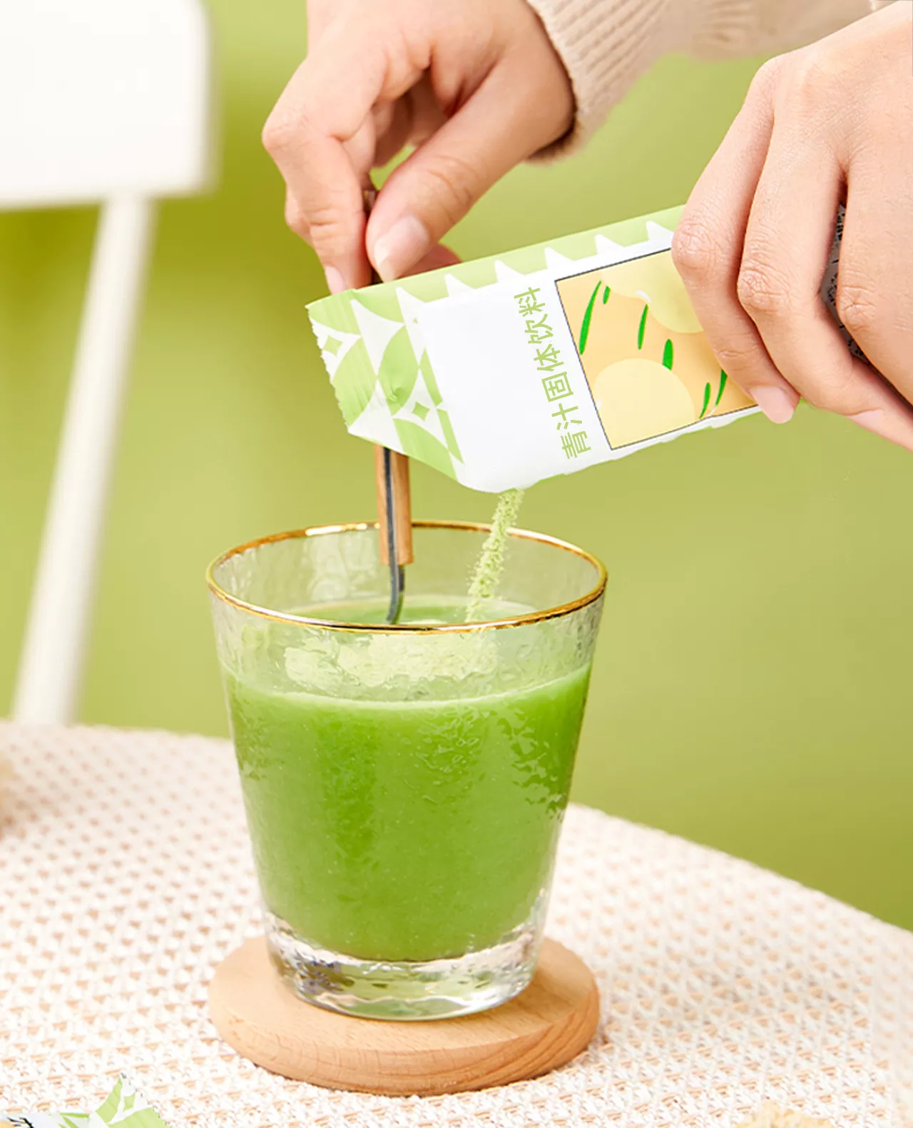 大麦若叶青汁粉固体饮料OEM贴牌定制代加工厂家