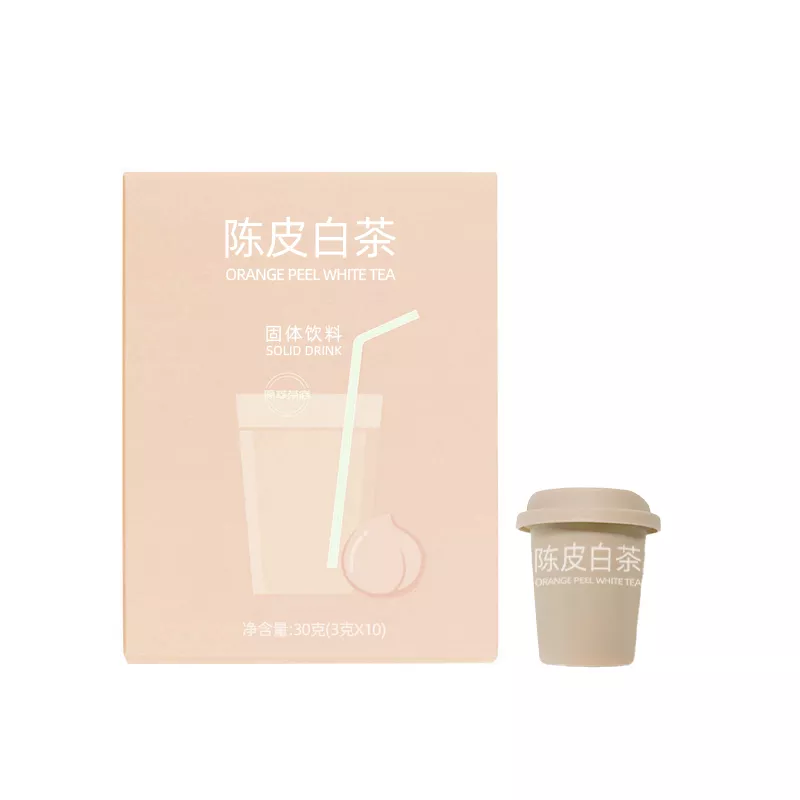 陈皮白茶固体饮料