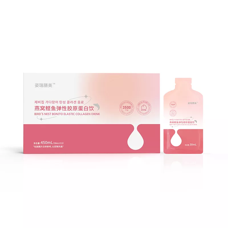 姿瑞膳美燕窝鲣鱼弹性胶原蛋白饮